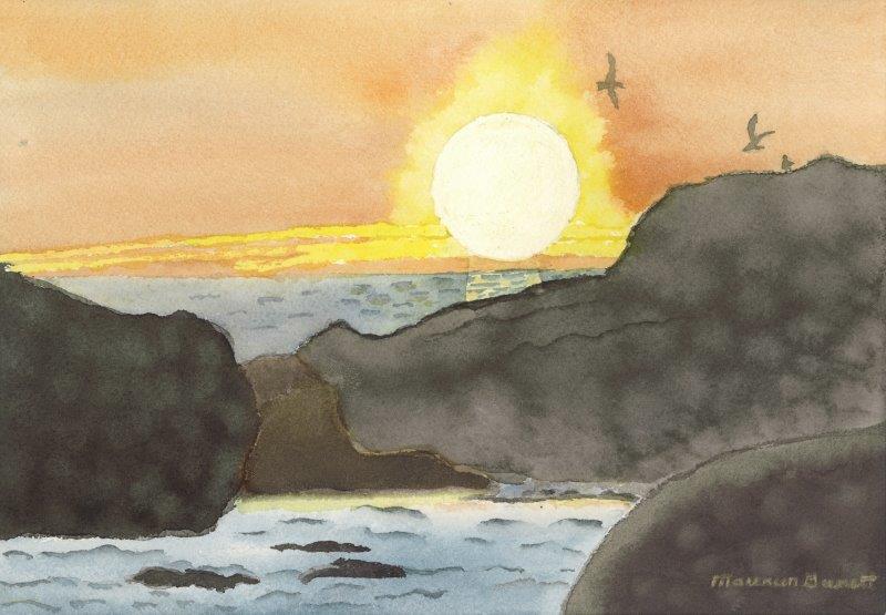 rocky-harbour-sunset