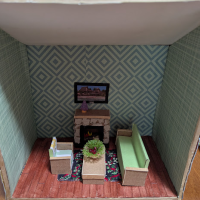 Living Room Room Box 